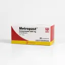 Metropast 500mg 20 Comp. Rec. – vista 1