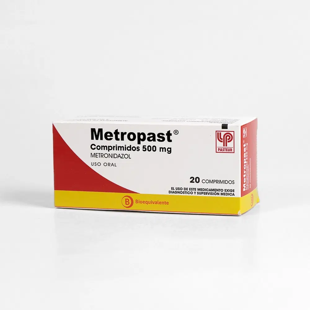 Metropast 500mg 20 Comp. Rec. – vista 2