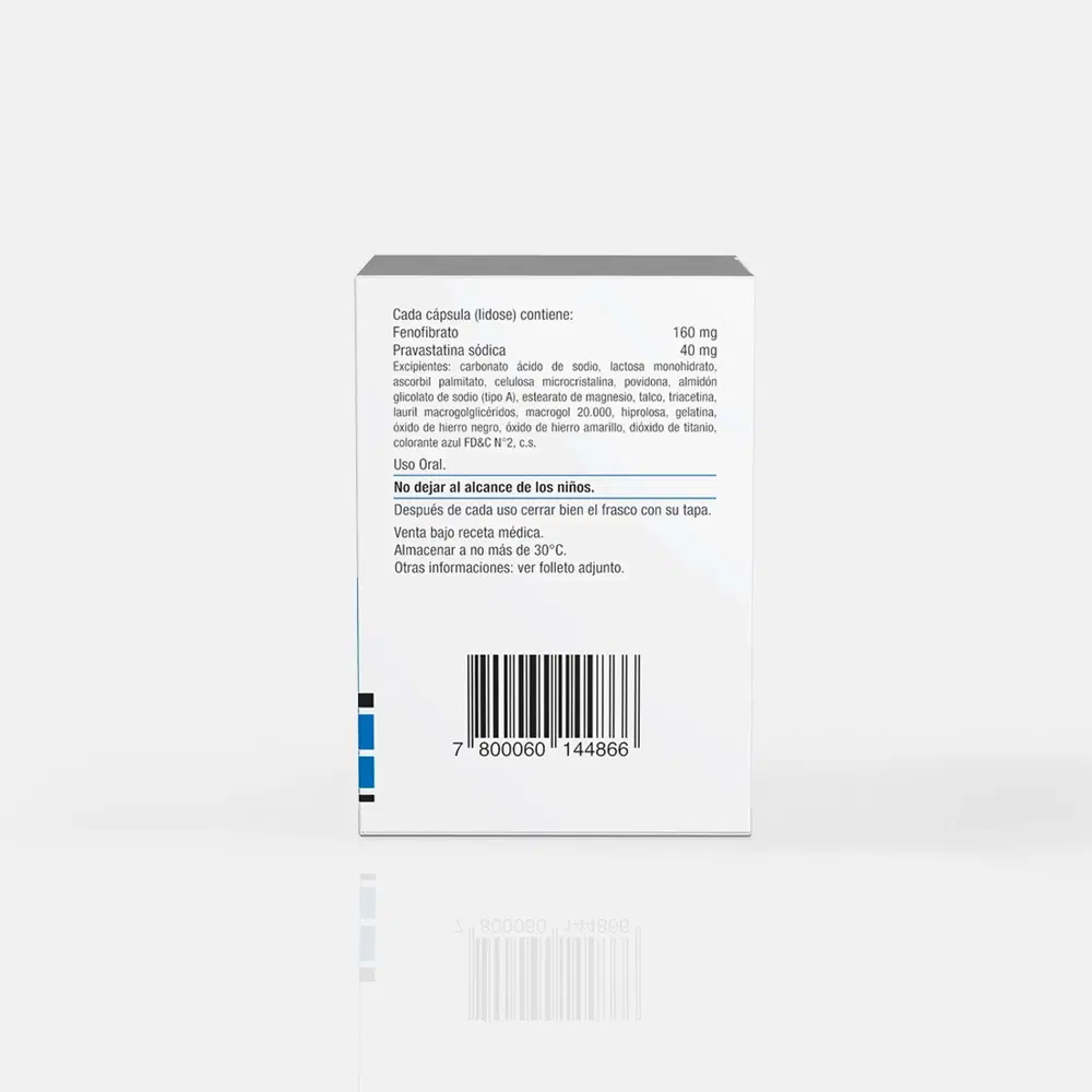 Fibrotina Lidose 160mg/40mg 30 Cap. – vista 2