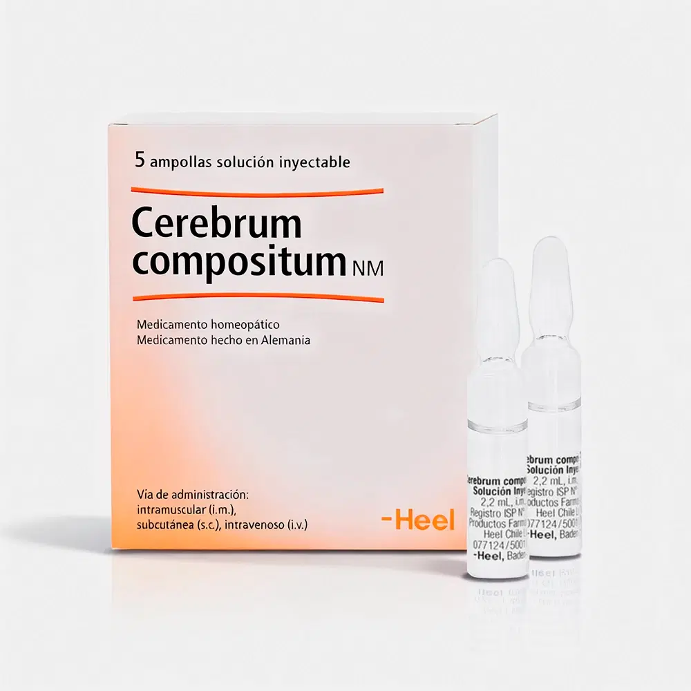 Cerebrum Compositum Nm Solución Inyectable 5 Ampollas