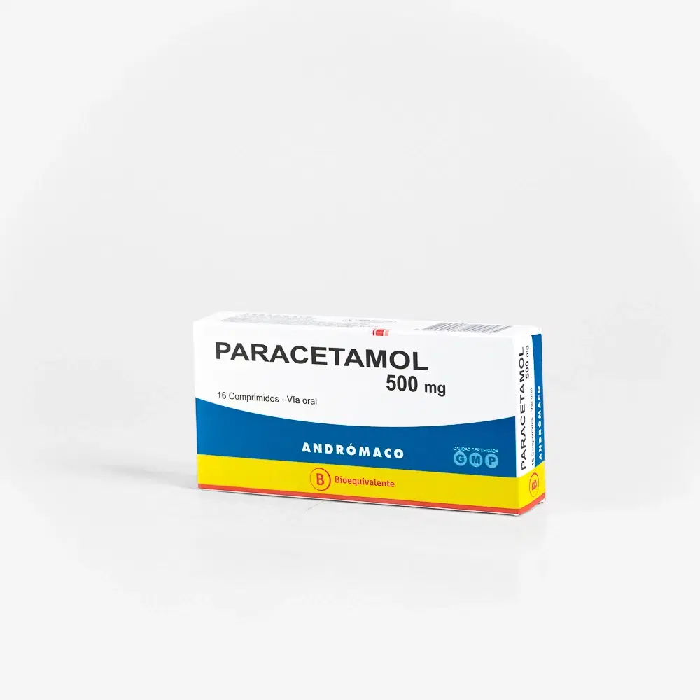 Paracetamol 500mg 16 Comp. – vista 2