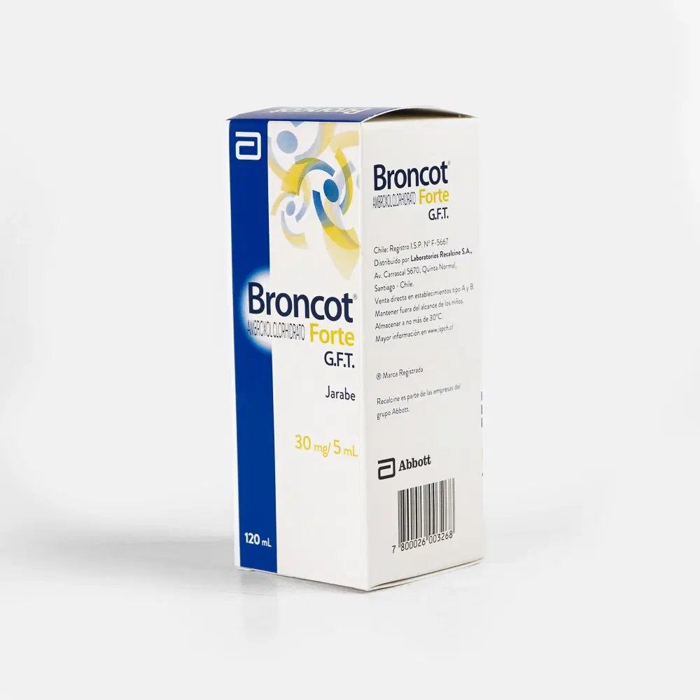 Broncot G.F.T. 30mg/5ml 120ml Jbe. – vista 1