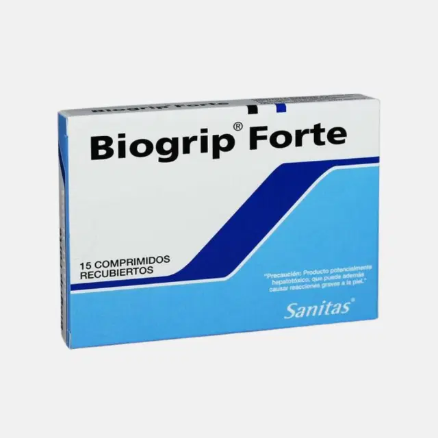 Biogrip Forte 500mg/4mg/60mg 15 Comp.