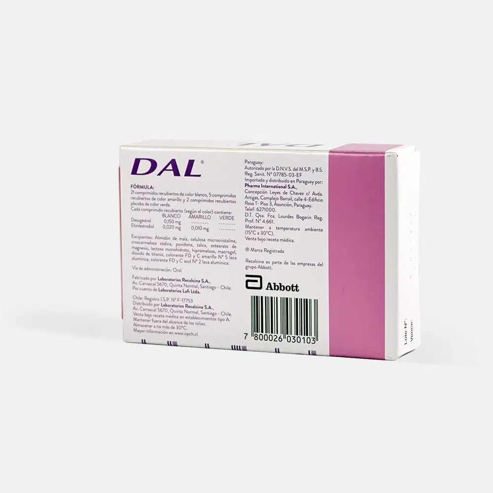 Dal 150mg/20mg 28 Comp.Rec. – vista 2