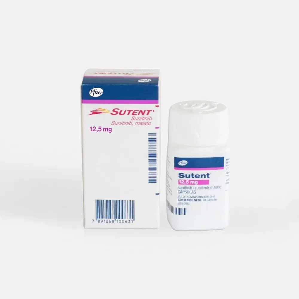 Sutent 12,5mg 28 Cap. – vista 2