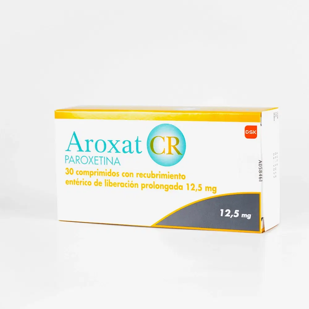Aroxat Paroxetina 12,5 mg 30 comprimidos de liberación prolongada – vista 1