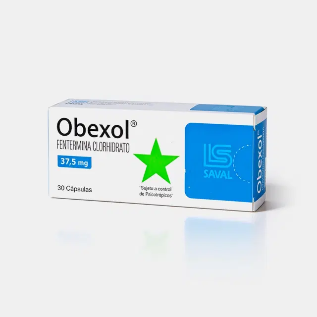 Obexol 37,5mg 30 Cap.