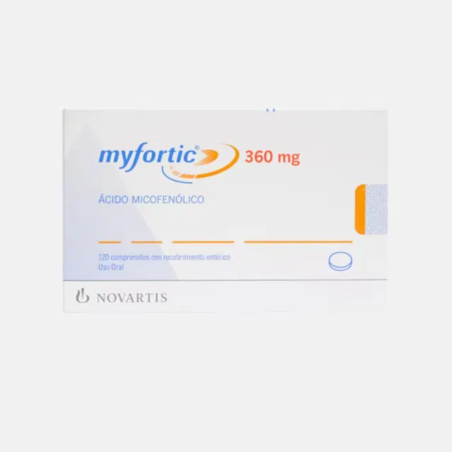 Myfortic 360mg 120 Cap.