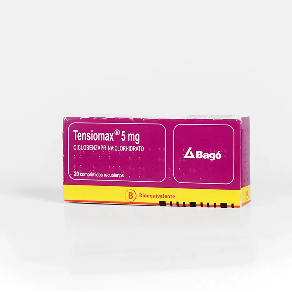 Tensimax 5mg 20 Comp.Rec. – vista 1