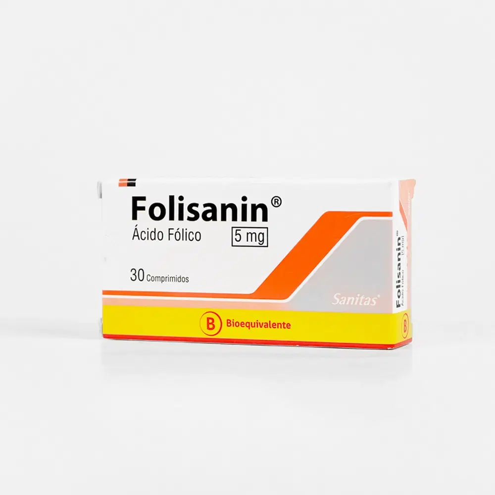 Folisanin 5mg 30 Comp. – vista 1