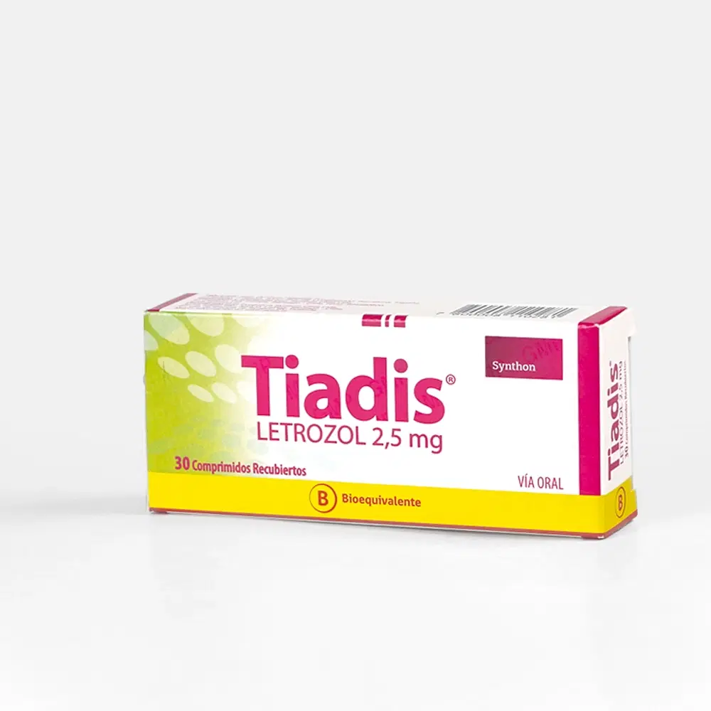 Tiadis 2,5mg 30 Comp. – vista 2