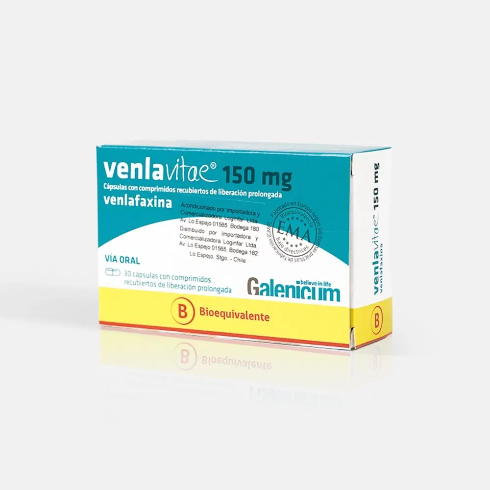 Venlavitae 150mg 30 Cap. – vista 1