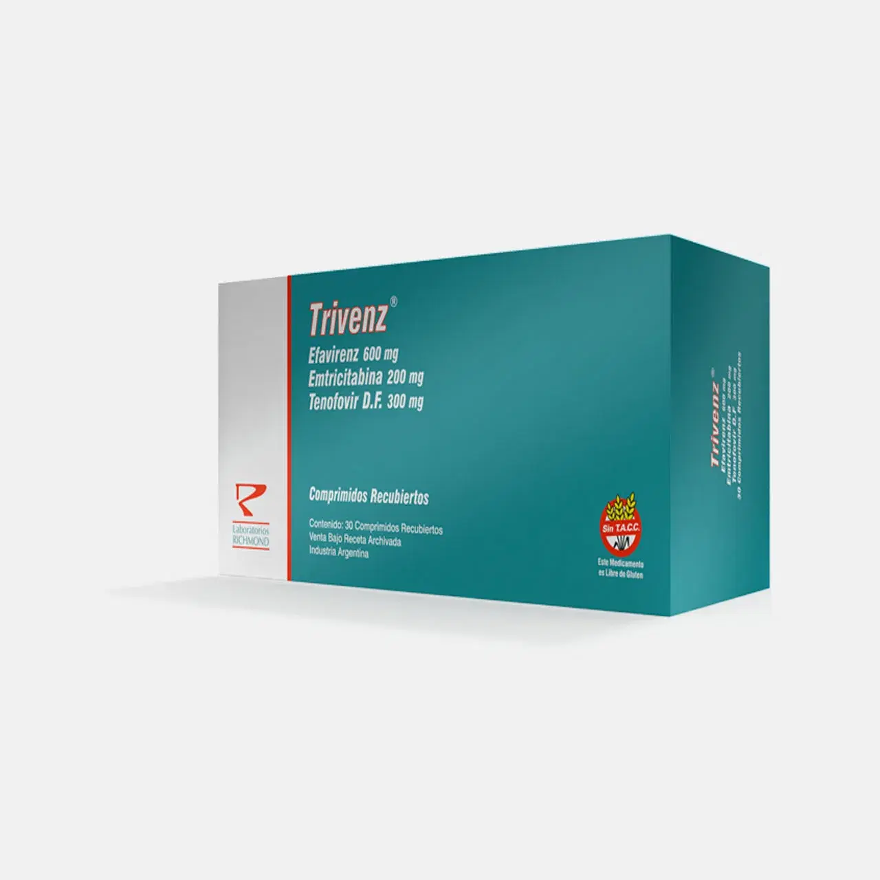 Trivenz 600mg/200mg/300mg 30 Comp.Rec.