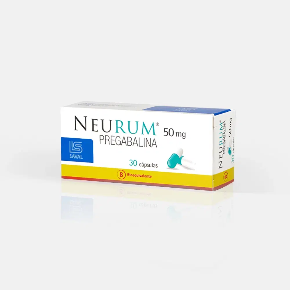 Neurum 50mg 30 Cap. – vista 1