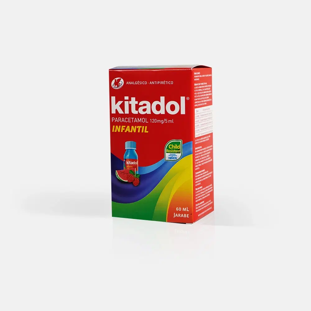Kitadol Pediatrico 120mg/5ml 60ml Jbe. – vista 1