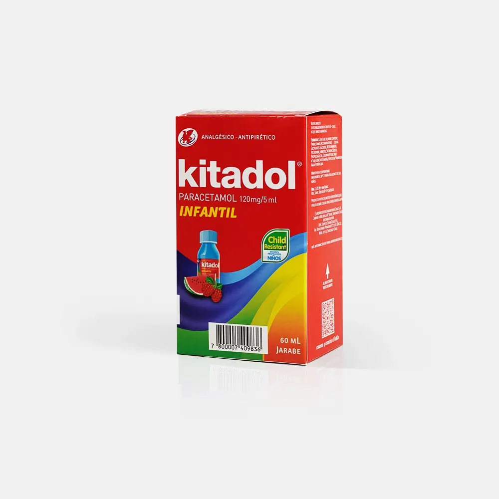 Kitadol Pediatrico 120mg/5ml 60ml Jbe. – vista 2