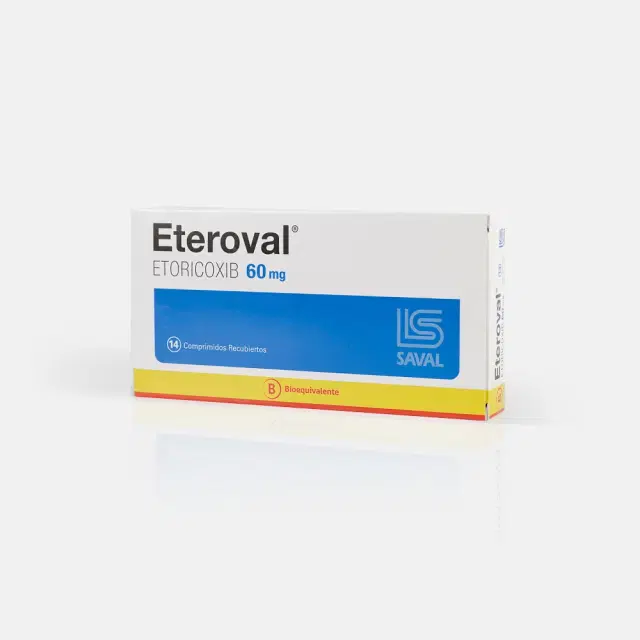 Eteroval 60mg 14 Comp.Rec.