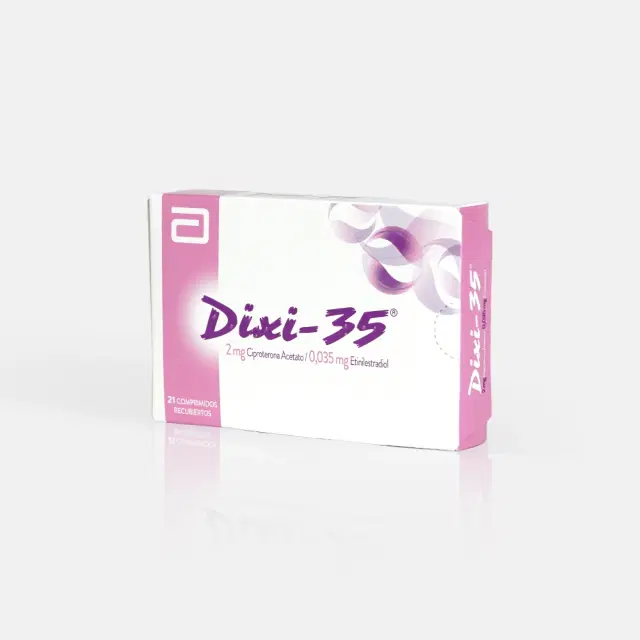 Dixi 35 Ciproterona / Etinilestradiol 2 /0,035 mg 21 grageas