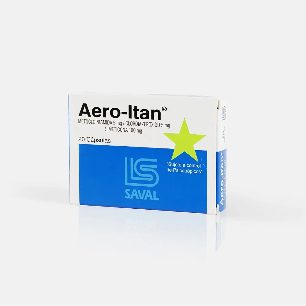 Aero Itan 5mg/5mg/100mg 20 Cap. – vista 1