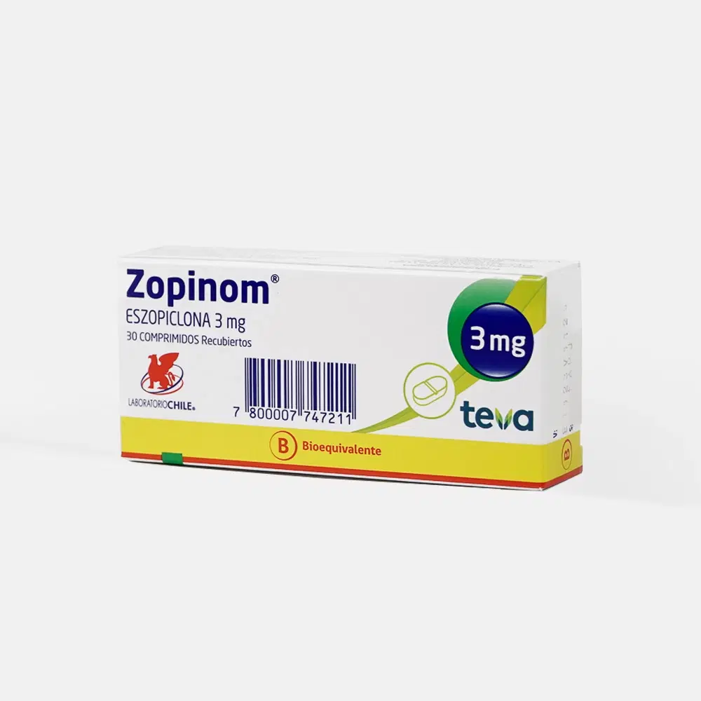 Zopinom 3mg 30 Comp.Rec. – vista 1