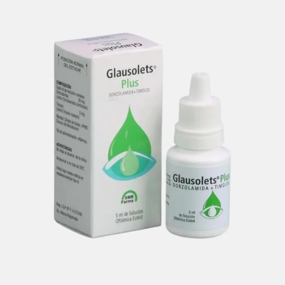 Glausolets Plus 2%/0,5% 5ml Sol.Oft.