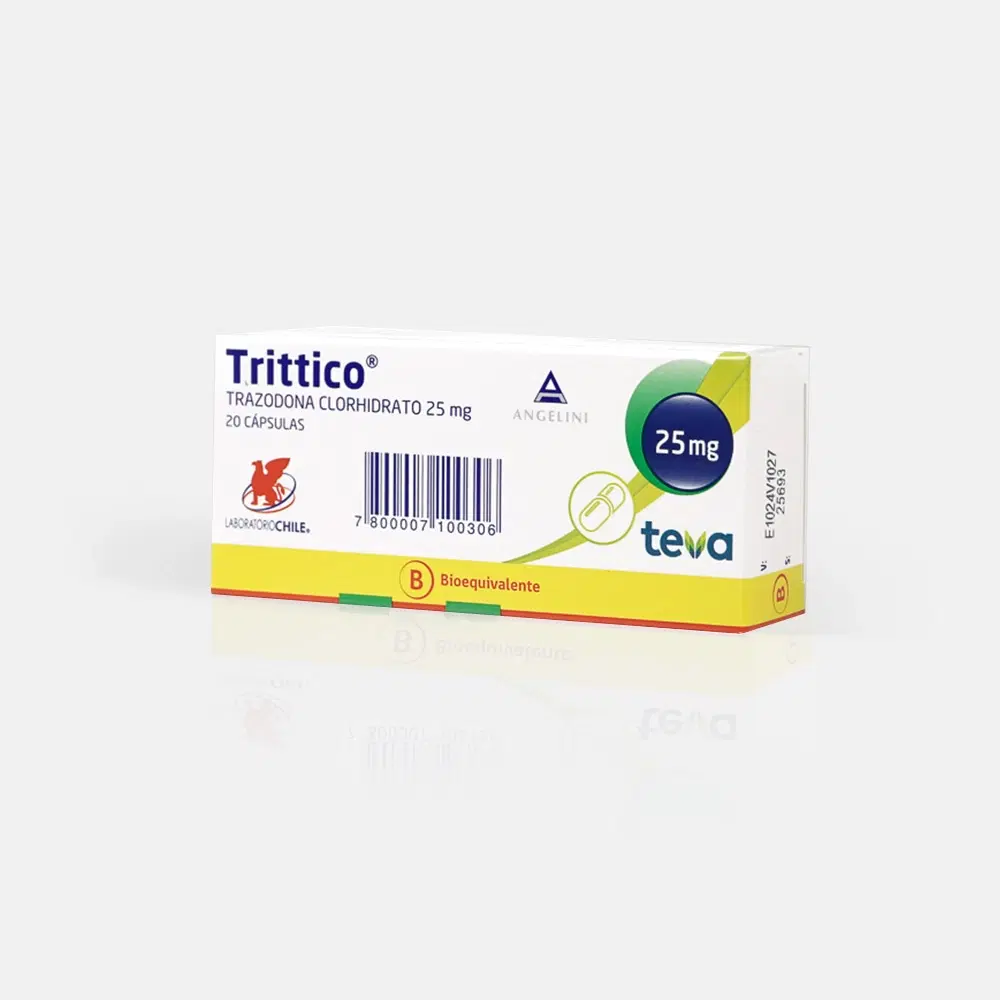 Trittico 25mg 20 Cap. – vista 2