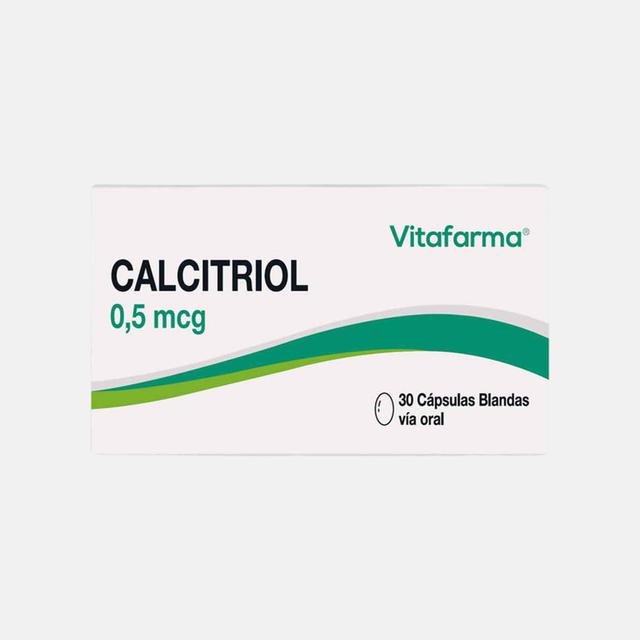 Calcitriol 0.5mg 30 Cap.Bl.