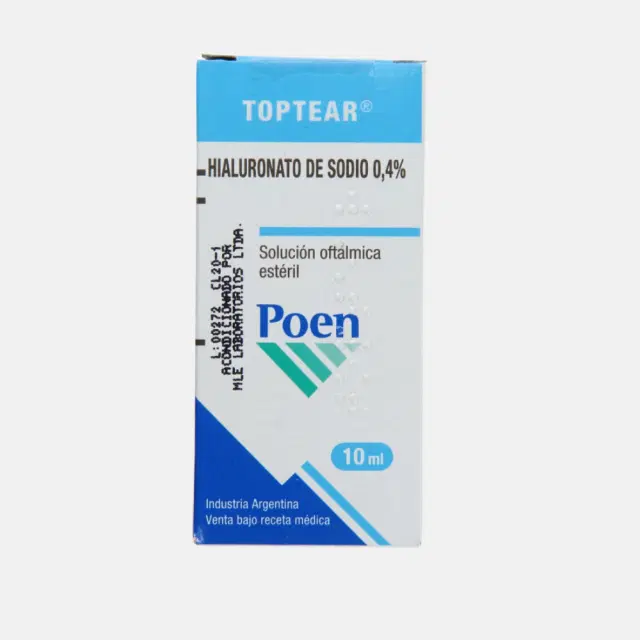 Toptear 0,4% 10ml Sol.Oft.
