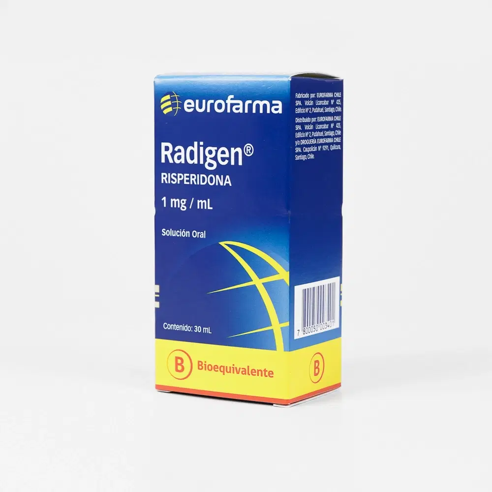 Radigen Risperidona 1 mg/ml 30 ml gotas solución oral – vista 1