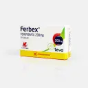 Ferbex Fenofibrato 200 mg 30 cápsulas – vista 1