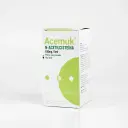 Acemuk N-Acetilcistina 100 mg/5 ml 40 g de polvo para preparar 100 ml jarabe – vista 2