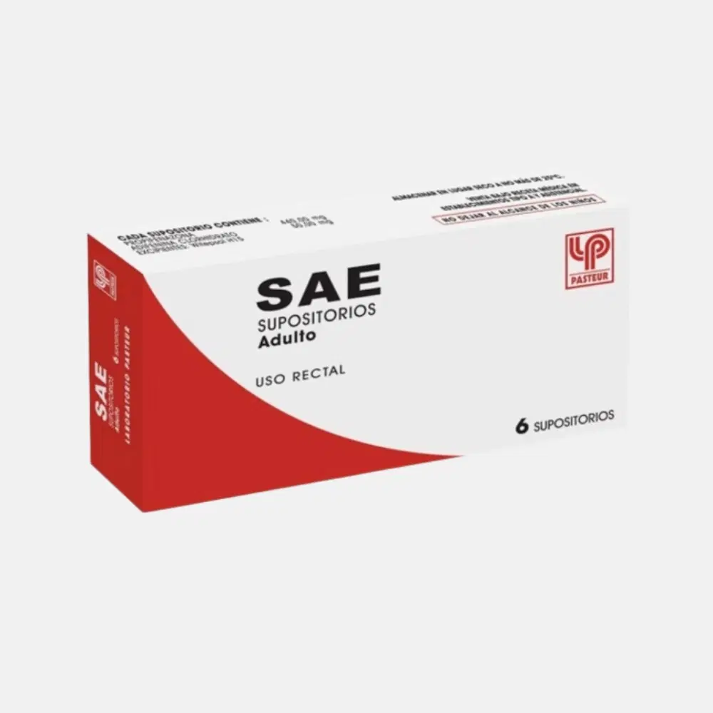 SAE Adulto 50mg/440mg 6 Sup.