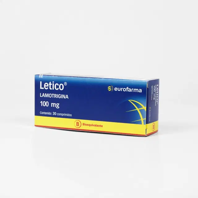 Letico Lamotrigina 100 mg 30 comprimidos