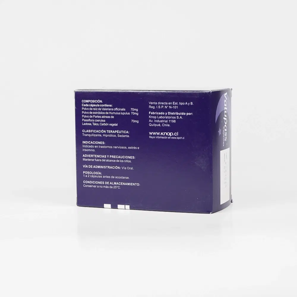 Valupass 70mg/70mg/70mg 60 Cap. – vista 2