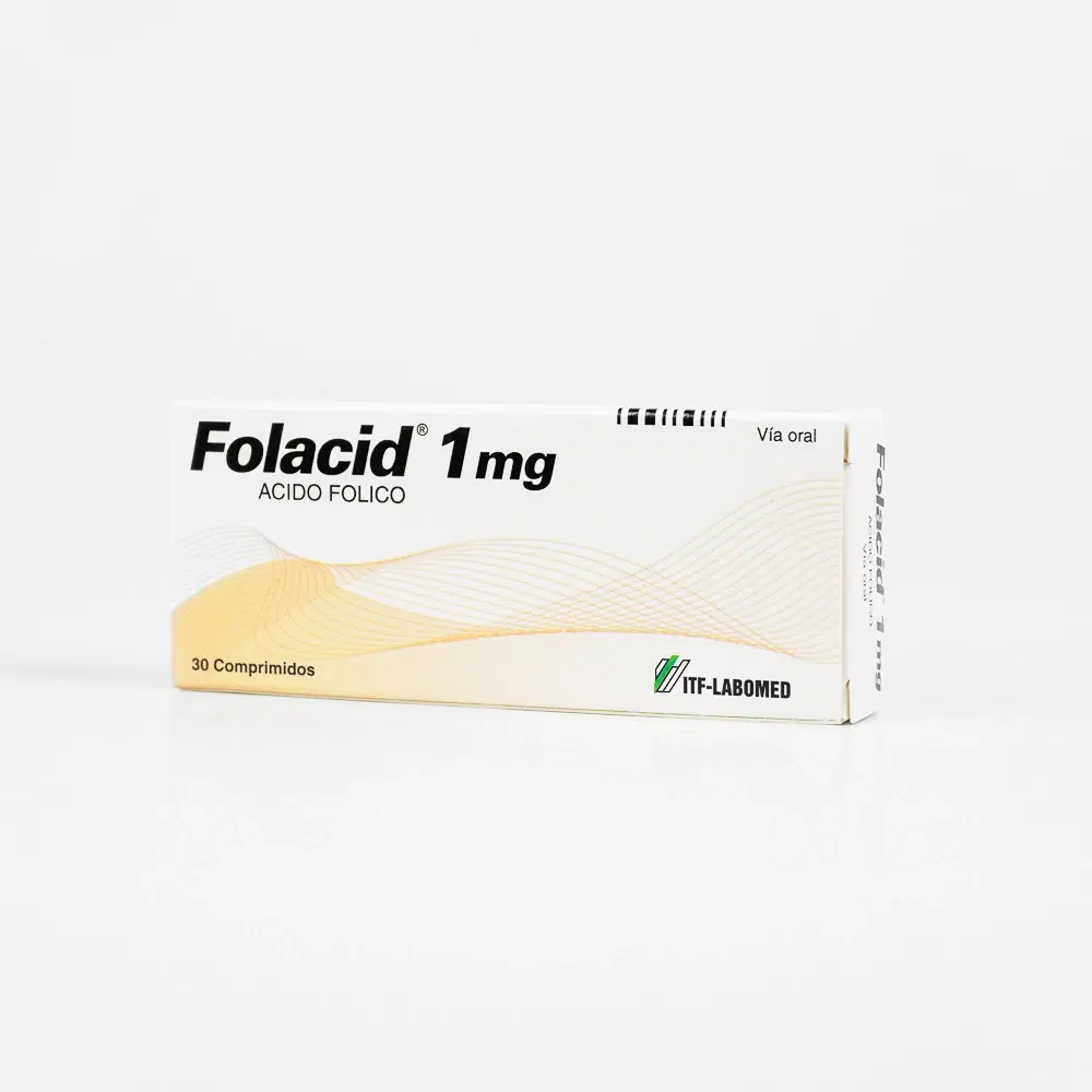 Folacid 1mg 30 Comp. – vista 2