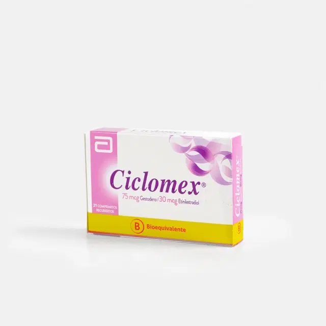Ciclomex 75mcg/30mcg 21 Comp.Rec.