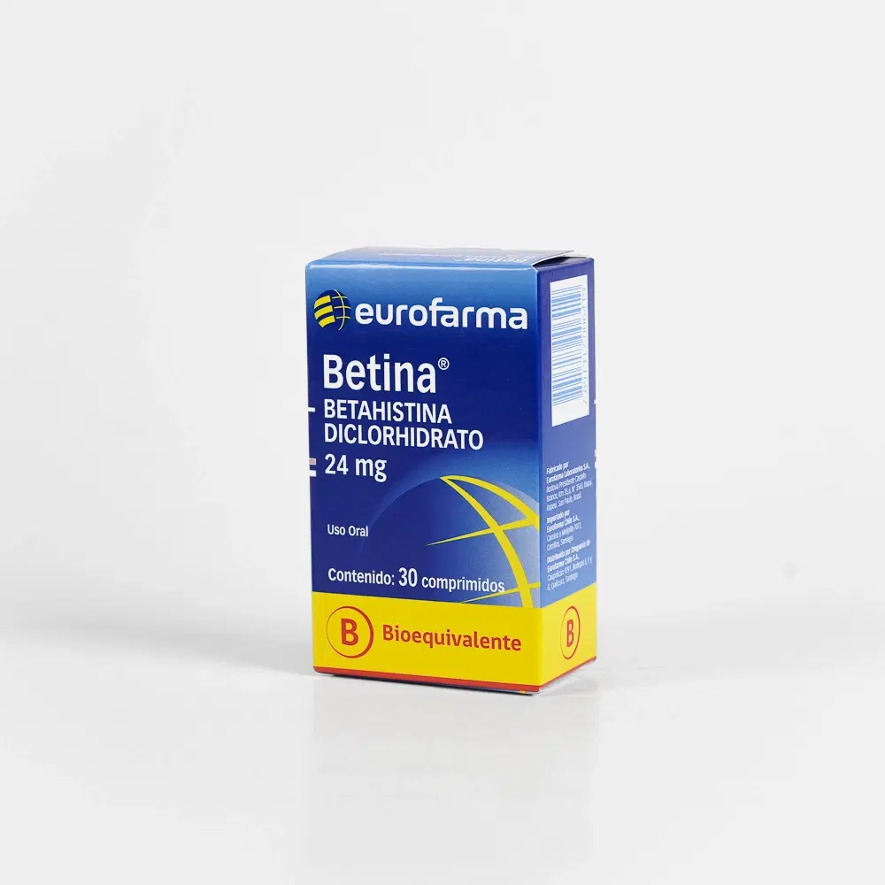 Betina Betahistina 24 mg 30 comprimidos – vista 2