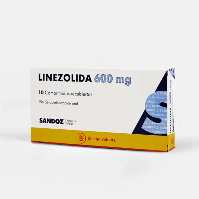 Linezolida 600mg 10 Comp.Rec.