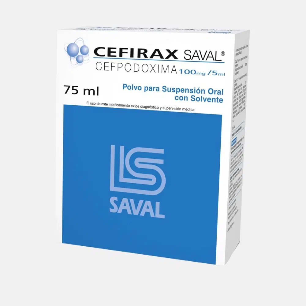 Cefirax 100mg/5ml 75ml Sol. Oral