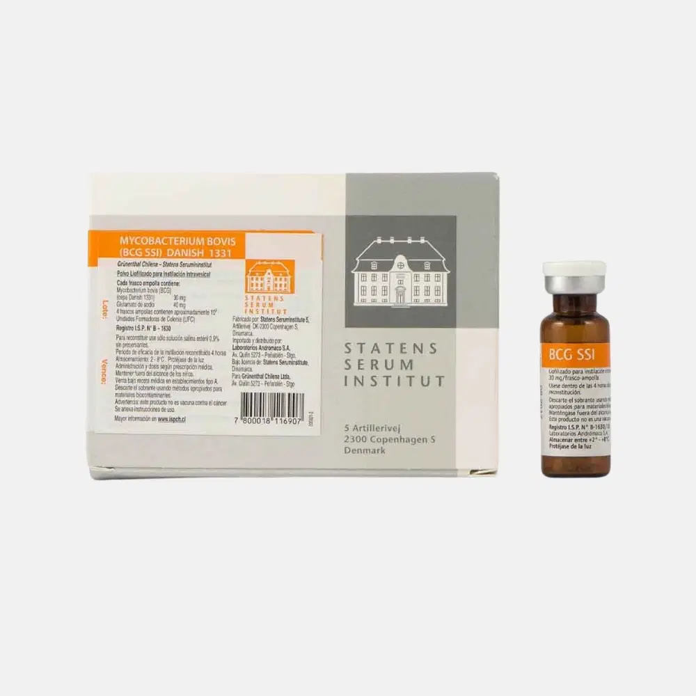 Bcg Mycobacterium Bovis 30mg 4 Ds.