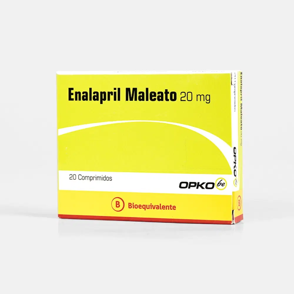 Enalapril 20mg 20 Comp. – vista 1