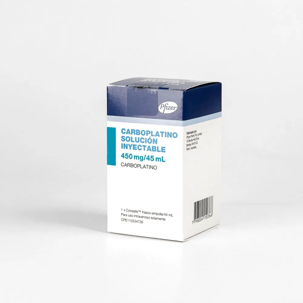 Carboplatino 450mg/45ml 1 Vial – vista 1