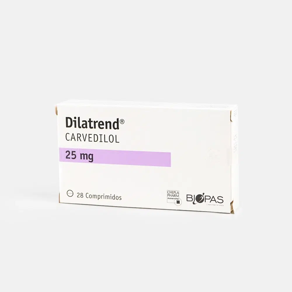 Dilatrend 25mg 28 Comp. – vista 1