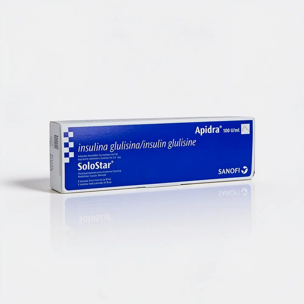 Apidra Solostar 100ui/ml 1 Cadtridge