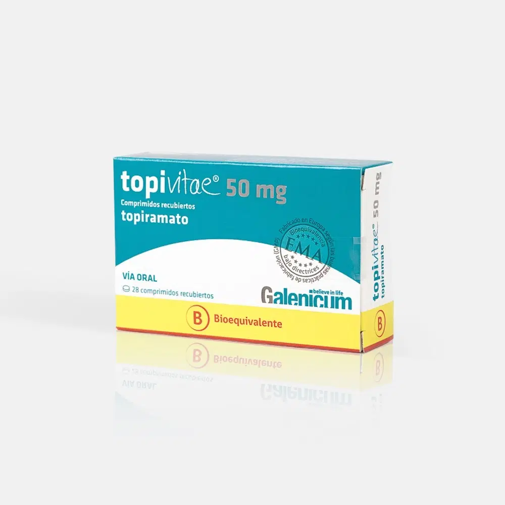 TOPIVITAE 50mg 28 COM. REC. – vista 1