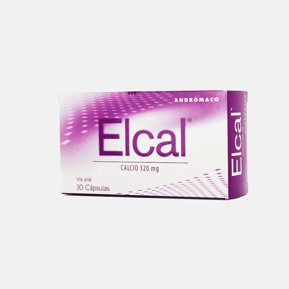Elcal 320mg 30 Cap. – vista 2
