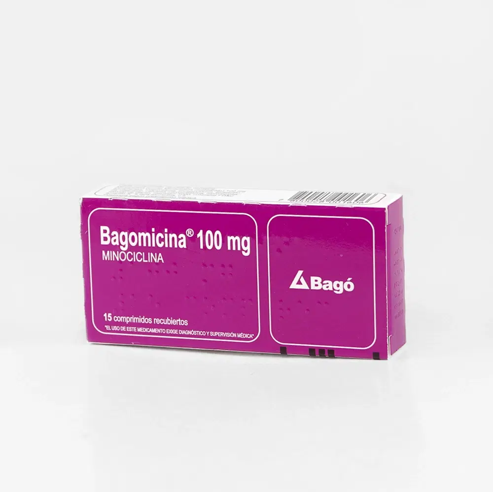 Bagomicina 100mg 15 Comp.Rec. – vista 2