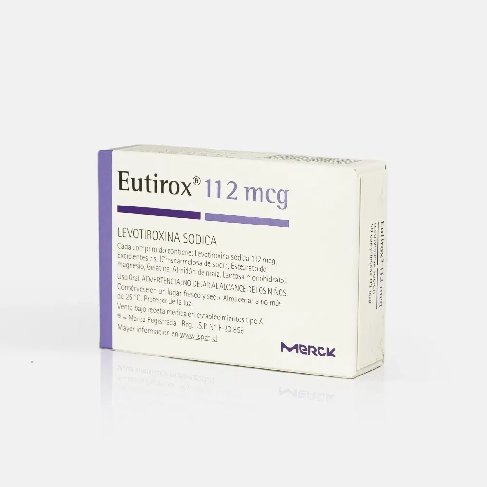 Eutirox 112mcg 50 Comp. – vista 2