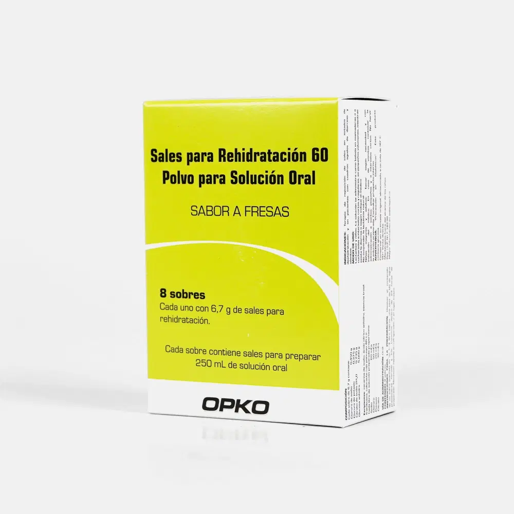 Sales Para Rehidratación 60 0,450g/0,375g/0,735g 8 Sobres – vista 1