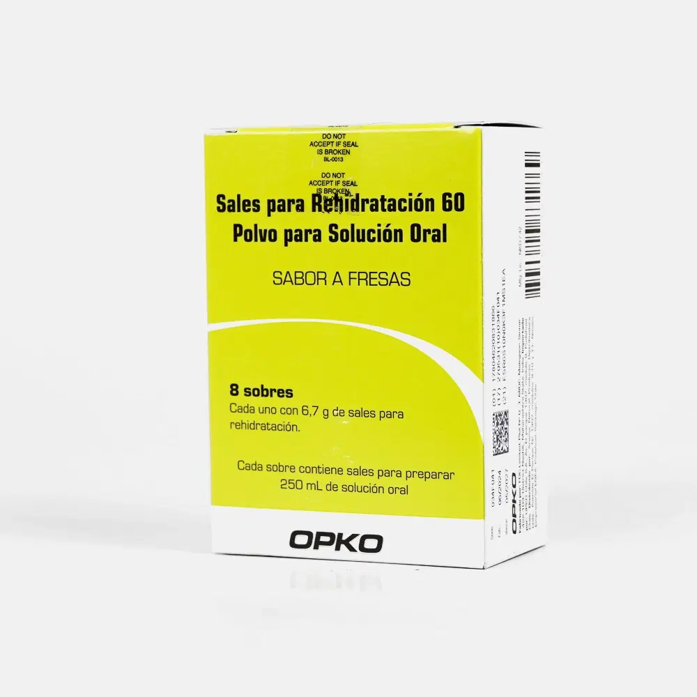 Sales Para Rehidratación 60 0,450g/0,375g/0,735g 8 Sobres – vista 2